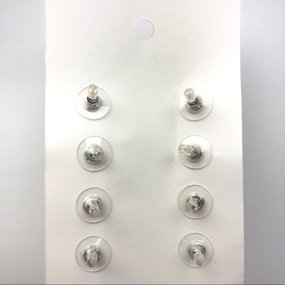 NWT – 4 Pack of Turquoise Stud Earrings - Picture 2 of 7